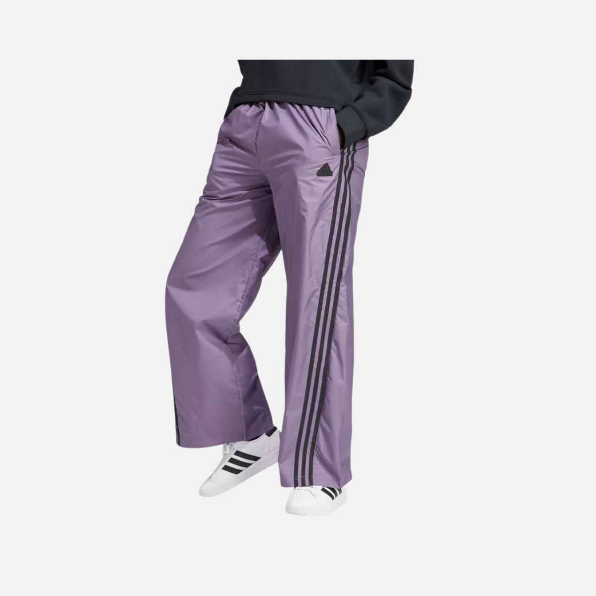 Adidas Future Icons 3 Stripes Woven Women's Pant -Shadow Violet