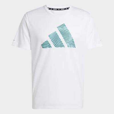 ADIDAS Adi365 Running Essentials Brand Love Tee MENS - WHITE