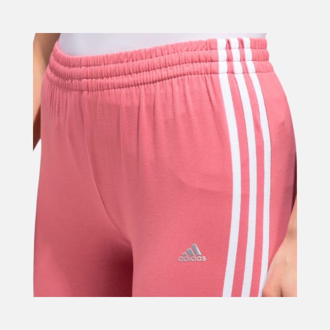 Adidas 3 STRIPES YOGA PANTS Pink Strata / White Women