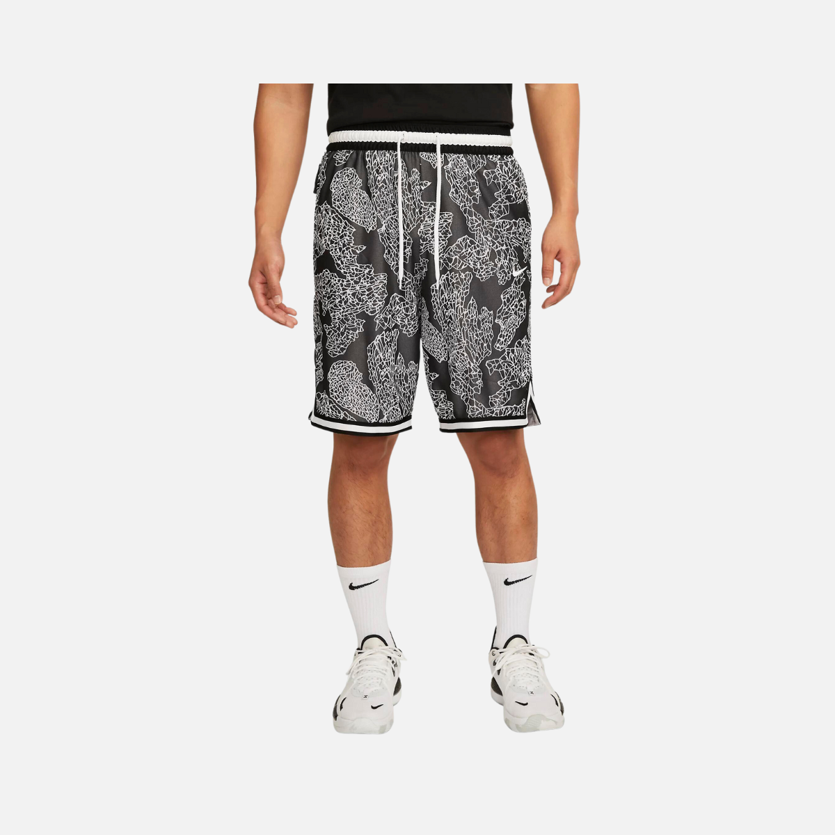 Nike Dri-FIT DNA Men's Basketball Shorts -Black/White