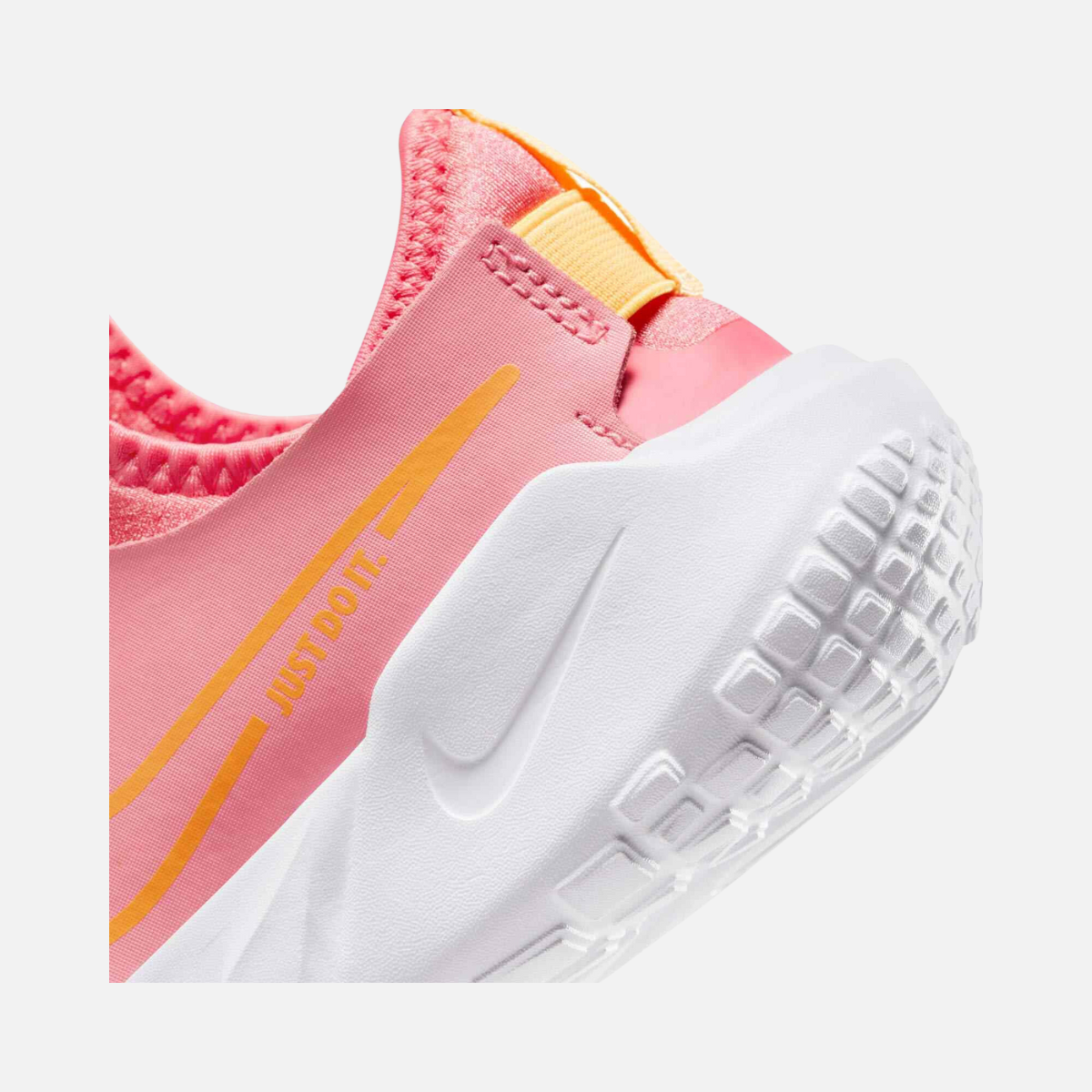 Nike Flex Runner 2 Kids Running Shoes -Coral/Citron pulse/Pink