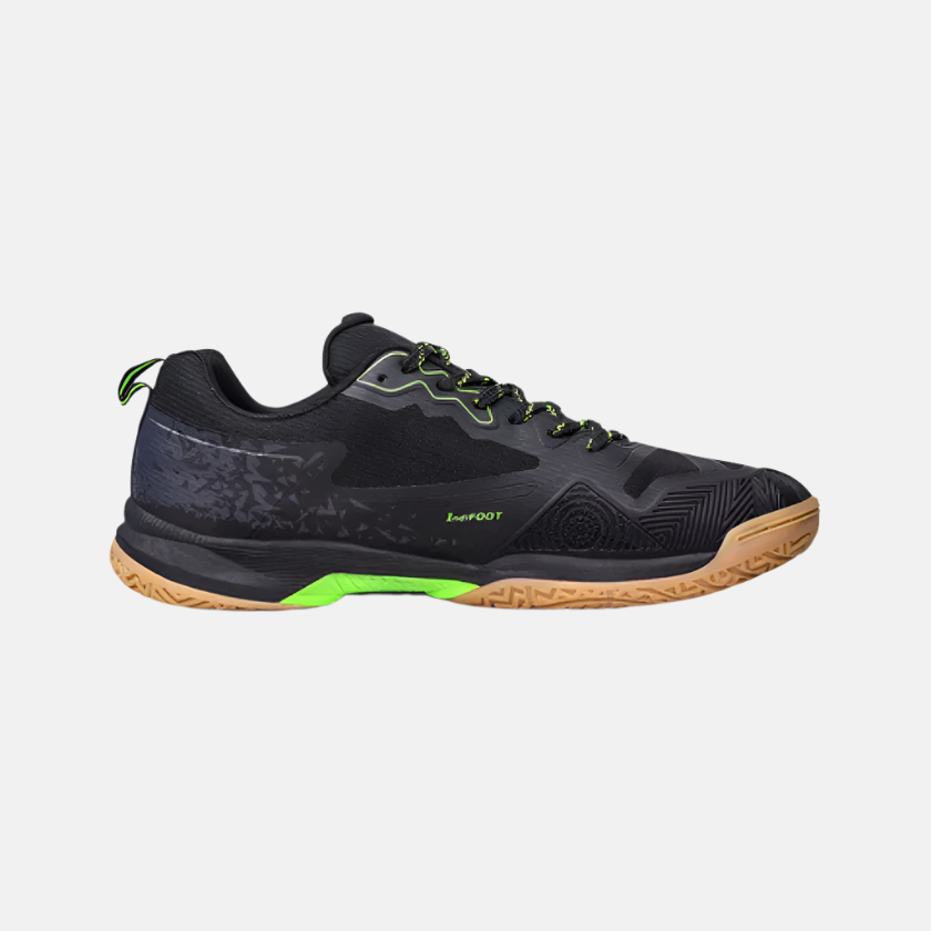 Nivia Powerstrike 4.0 Men's Badminton Shoes -Black