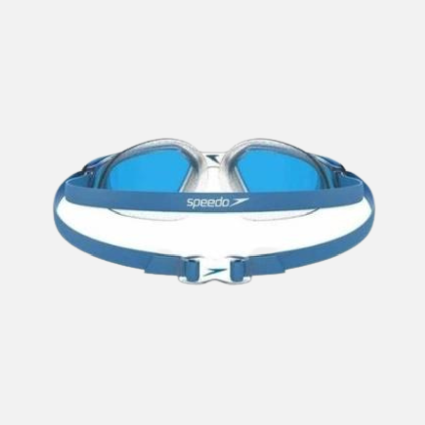 Speedo Unisex Hydropulse Goggles -Clear/Blue/White/Grey