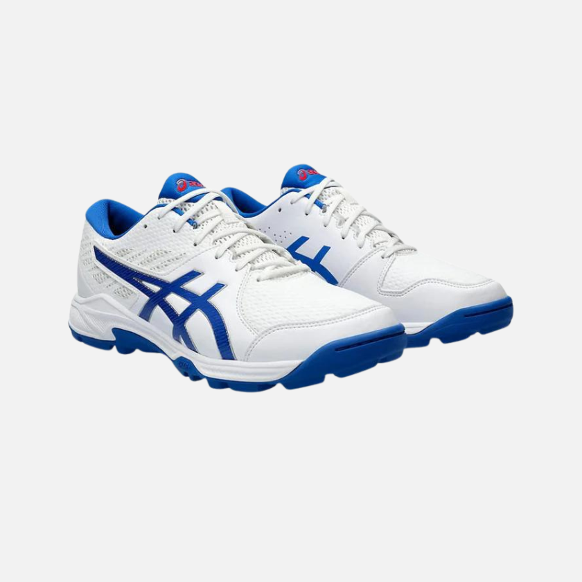 Asics Gel Peake 2 Men s Cricket Shoes White Tuna Blue Gambol
