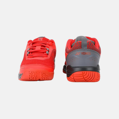 Yonex V100‑I Badminton Shoes – Red Velvet / Night Shadow