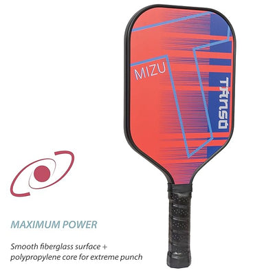 Tanso Mizu Limited Edition Pickleball Paddle -Prussian Blue/Coral Orange