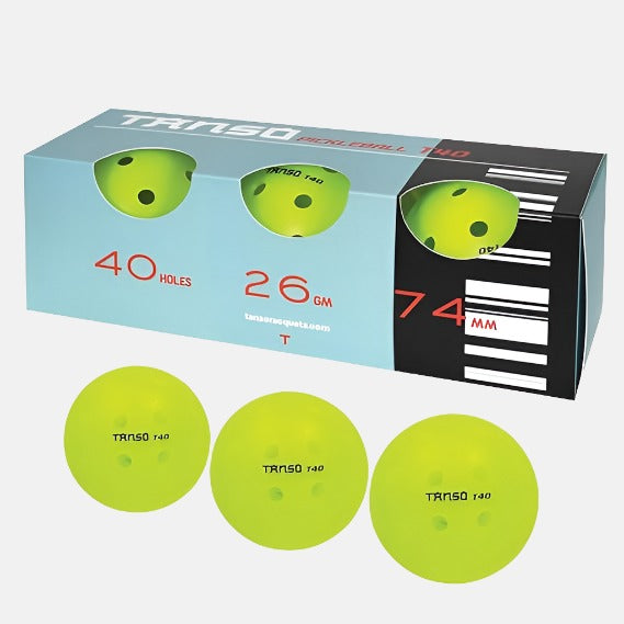 Tanso T40 Pickleball Balls -Light Green