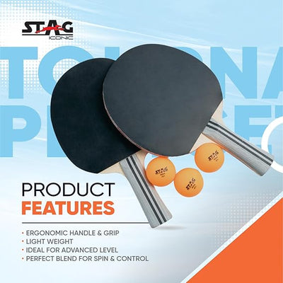 Stag Iconic Tournament Table Tennis Set