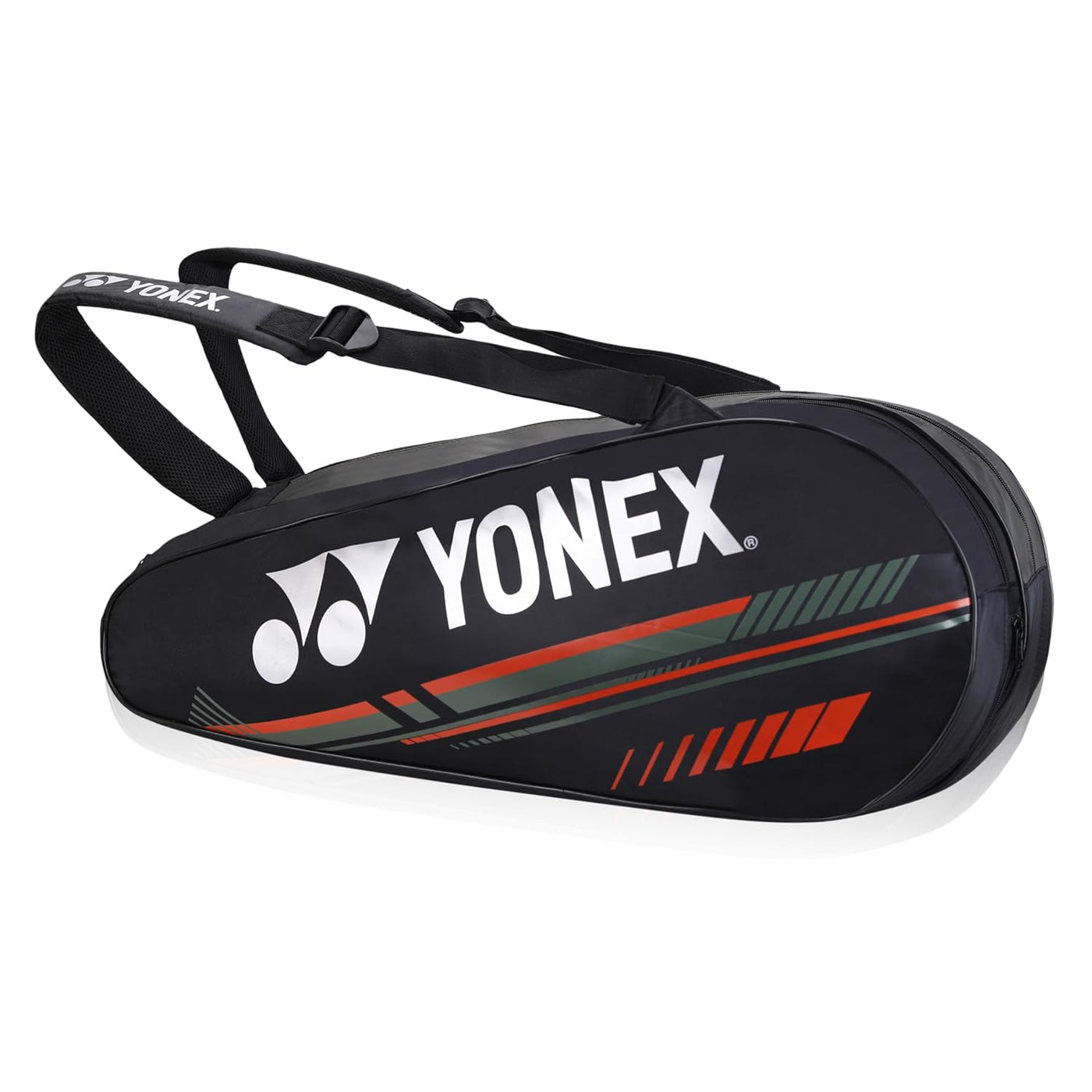 YONEX Badminton Racquet Bag ACE2 1129 BT9 – Jet Black/Deep Lichen Green