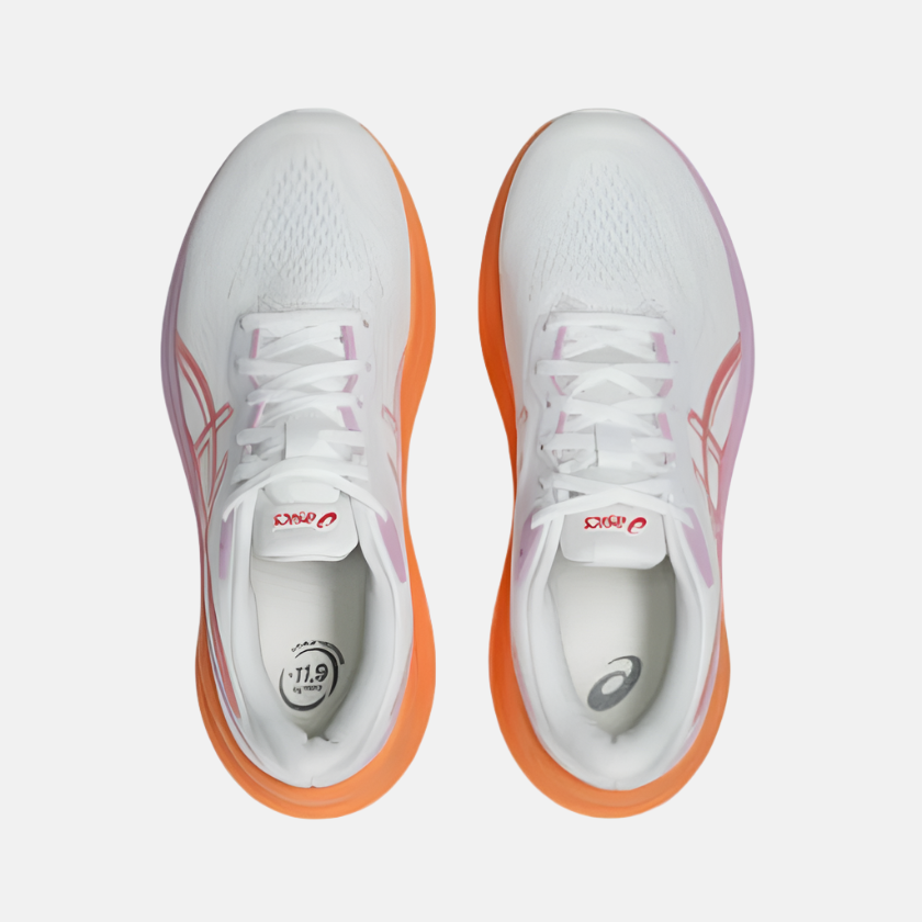 Asics GT-1000 13 Women's Running Shoes -White/Coral Reef