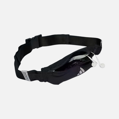 Adidas Running Belt Waist Bag -Black/Reflective Silver