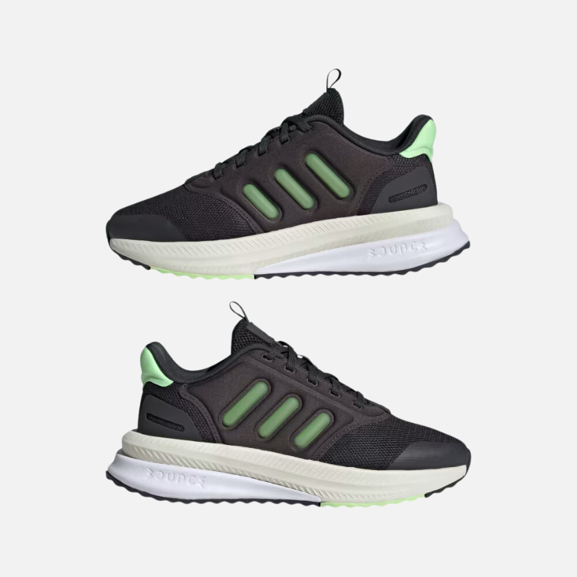 Adidas X Plrphase Kids Unisex Shoes (4-7year) - Carbon/Green Spark/Ivory