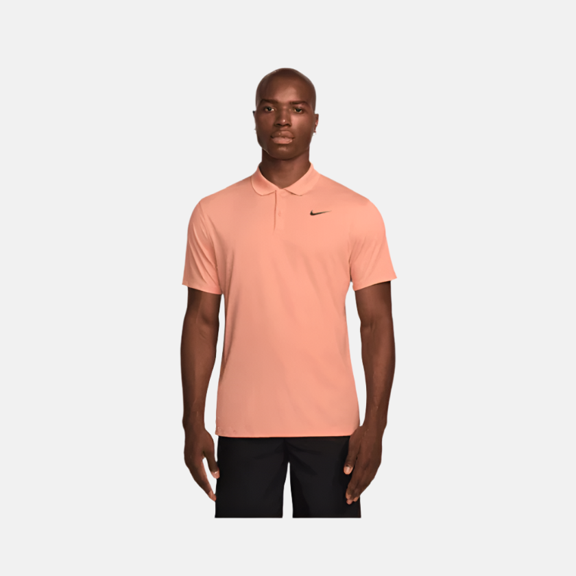 Nike Dri-FIT Victory Men's Golf Polo T-shirt -Apricot Agate/Black