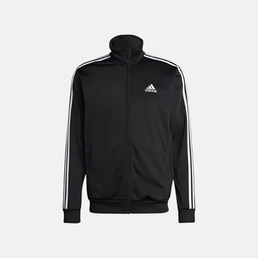 Adidas Basic 3-Stripes Tricot Men's Tracksuit -Black