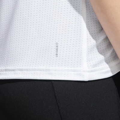 Adidas WTR DESIGNED 4 TRAINING Womens SHIRTS - white
