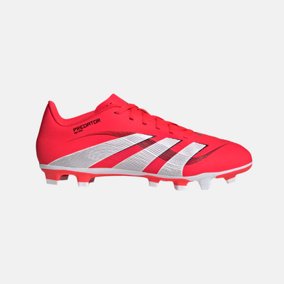 Adidas Predator Club Firm Multi-Ground Men's Football Shoes -Lucid Red/Cloud White/Core Black