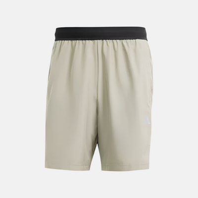 Adidas Gym Training Men's Shorts -Silver Pebble