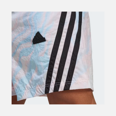 Adidas Future Icons Allover Print Men's Shorts -White