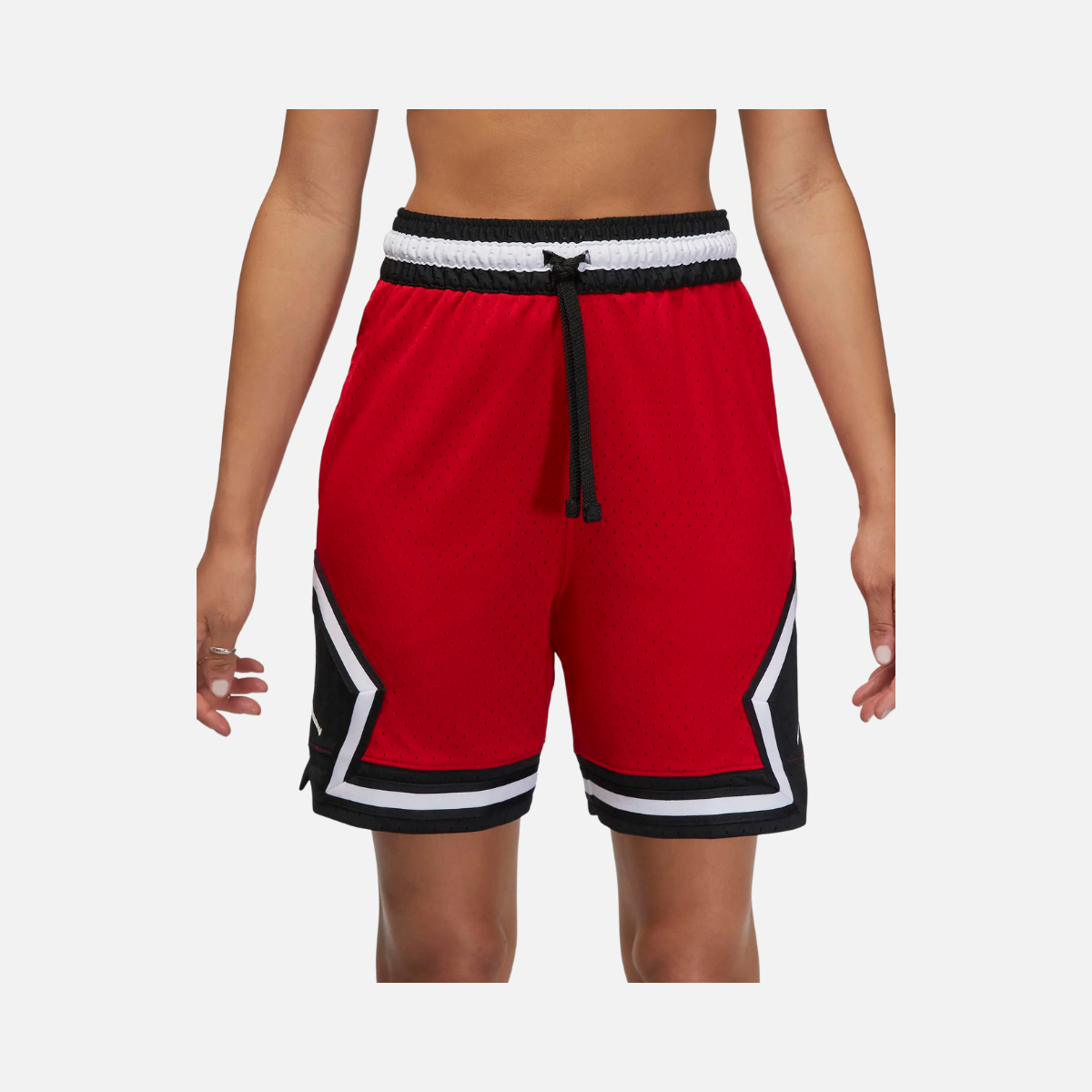 Jordan Dri-FIT Sport Men's Diamond Shorts -Gym Red/Black/Gym Red/Gym Red