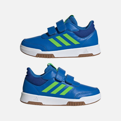 Adidas Tensaur Hook And Loop Kids Unisex Shoes (4-7 YEAR) -Bright Royal/Lucid Lime/Royal Blue