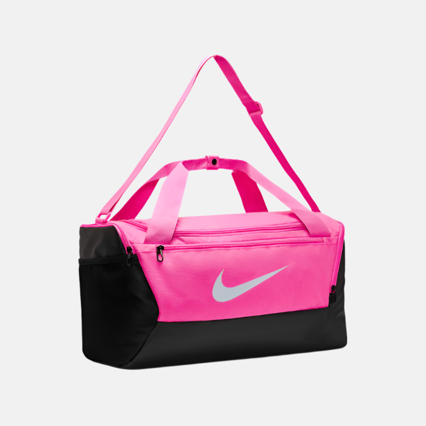 Nike Brasilia 9.5 Training Duffel Bag 41L -Laser Fuchsia/Black/White