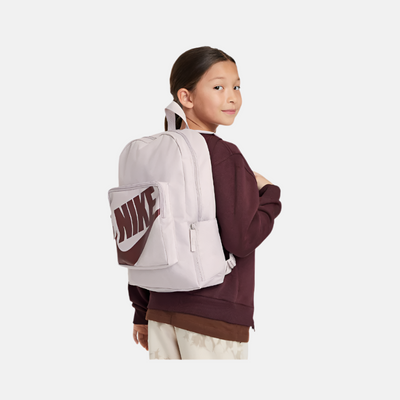 Nike Classic Kids' Backpack 16L -Platinum Violet/Platinum Violet/Dark Pony