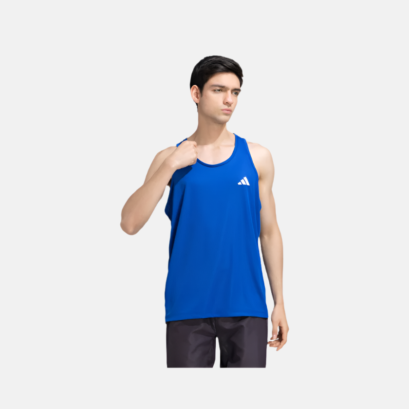 Adidas OTR B Men's Running Tank Top -Royal Blue