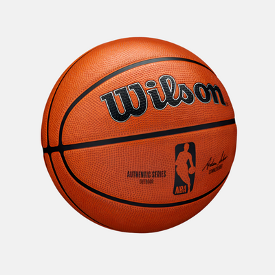 Wilosn NBA Authentic Series Outdoor Basketball Size 7 -Brown