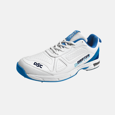 DSC Drifter Men's Cricket Shoes -Blue/White