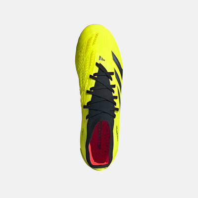 Adidas Predator 24 Pro Firm Ground Football Shoes -Team Solar Yellow 2/Core Black/Solar Red