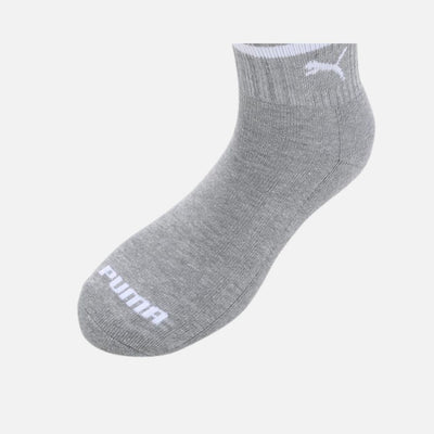 Puma Heritage Striped Short Crew Socks Pack of 3