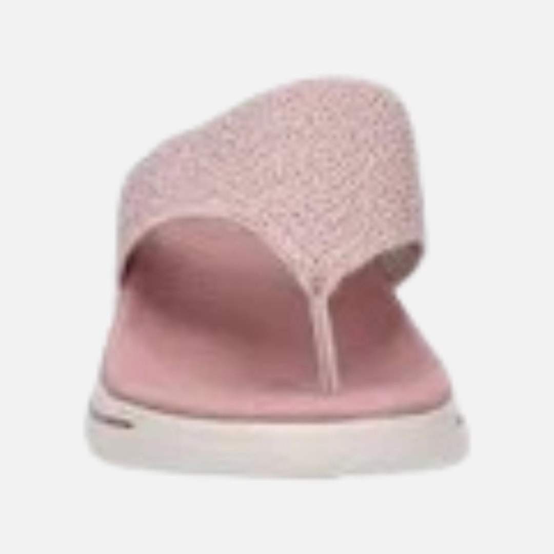 Skechers Go Walk Arch Fit Women's Lifestyle Slippers – Pink