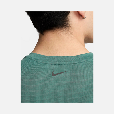 Nike Rise 365 Running Division Men's Dri-FIT Running Top -Bicoastal/Barely Green/Black