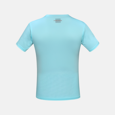 Head Unisex Round Neck Badminton T-shirt -Aqua