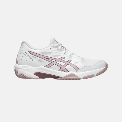 Asics GEL-ROCKET 11 Women's Badminton Shoes -White/Watershed Rose