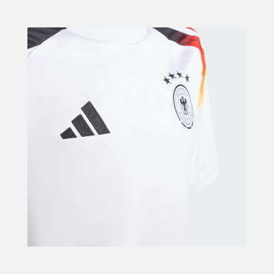 Adidas Germany 24 Home Kids Boy Football Jersey (7-16 Years)-White