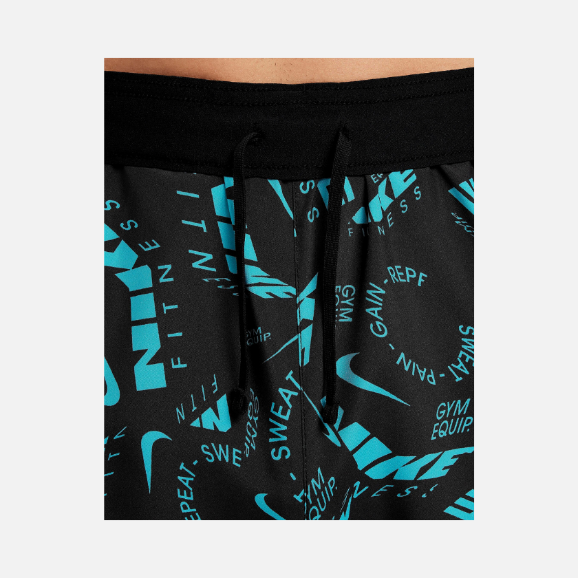 Nike Challenger 7" Dri-FIT Unlined Men's Versatile Shorts -Black/Dusty Cactus/Black/White