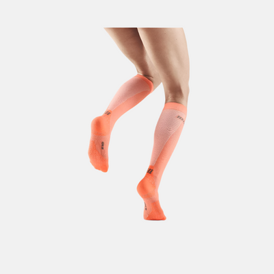 Cep Ultralight Women's Knee Socks -Coral/Cream