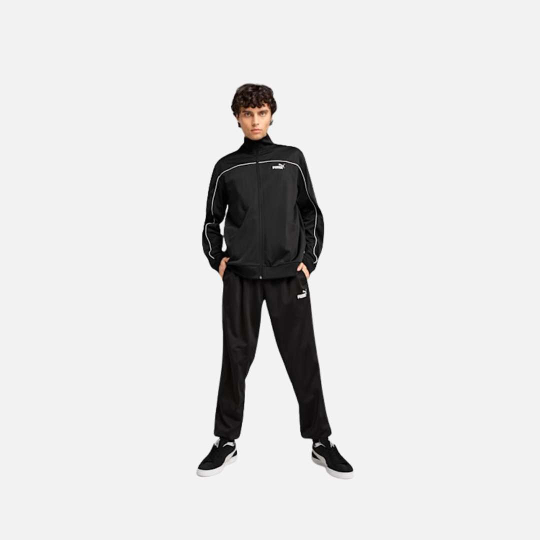 PUMA ESS PIPING WOVEN SUIT OP BLACK