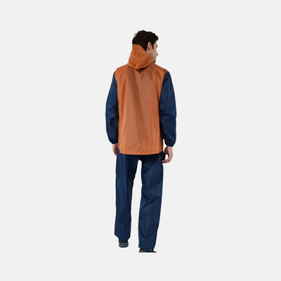 Wildcraft Rain Cheater Men's Suit -Orange Navy