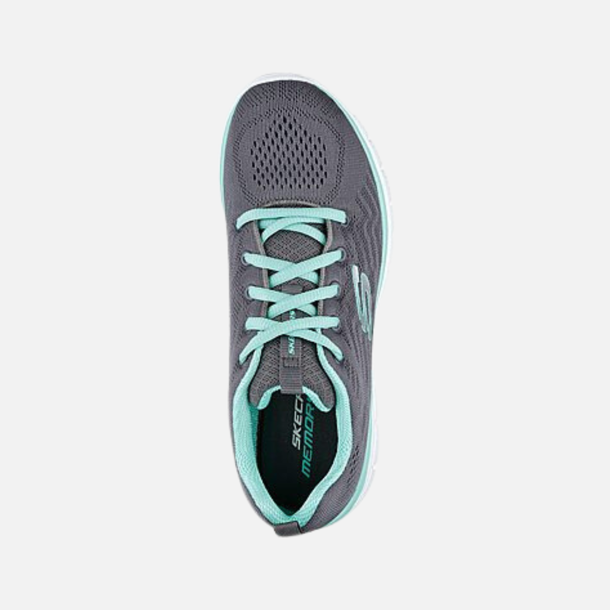 Skechers Graceful - Get Connected Women's Running Shoes -Charcoal/Green