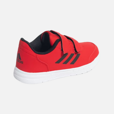 Adidas Fluidstreet 1.0 Kids Unisex Shoes (4-7Year) -Better Scarlet/Core Black