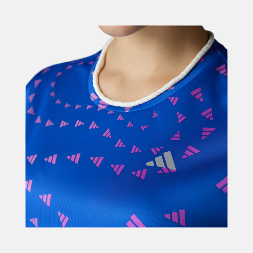 Adidas Aeroready Women's Running T-shirt -Semi Lucid Blue