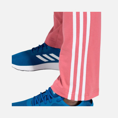 Adidas 3 STRIPES YOGA PANTS Pink Strata / White Women