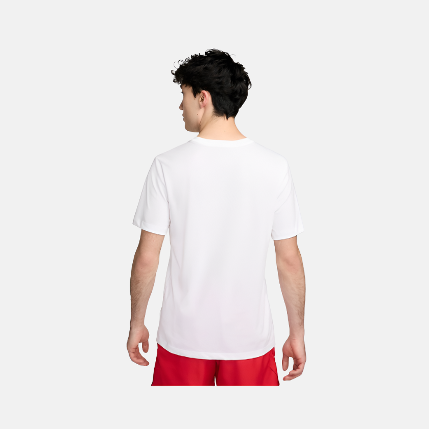 Nike Court Men's Dri-FIT Tennis T-Shirt -White