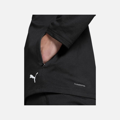 Puma men train cloudspun fz jacket - black