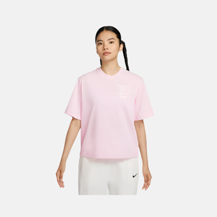 Nike Sportswear Women's Boxy T-Shirt -Pink Foam