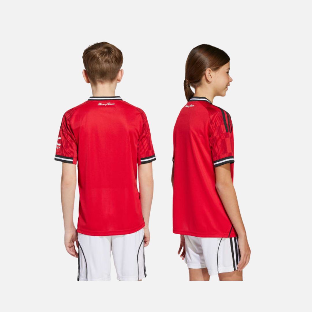 Adidas Manchester United 25/26 Home Jersey Kids Mufc Red