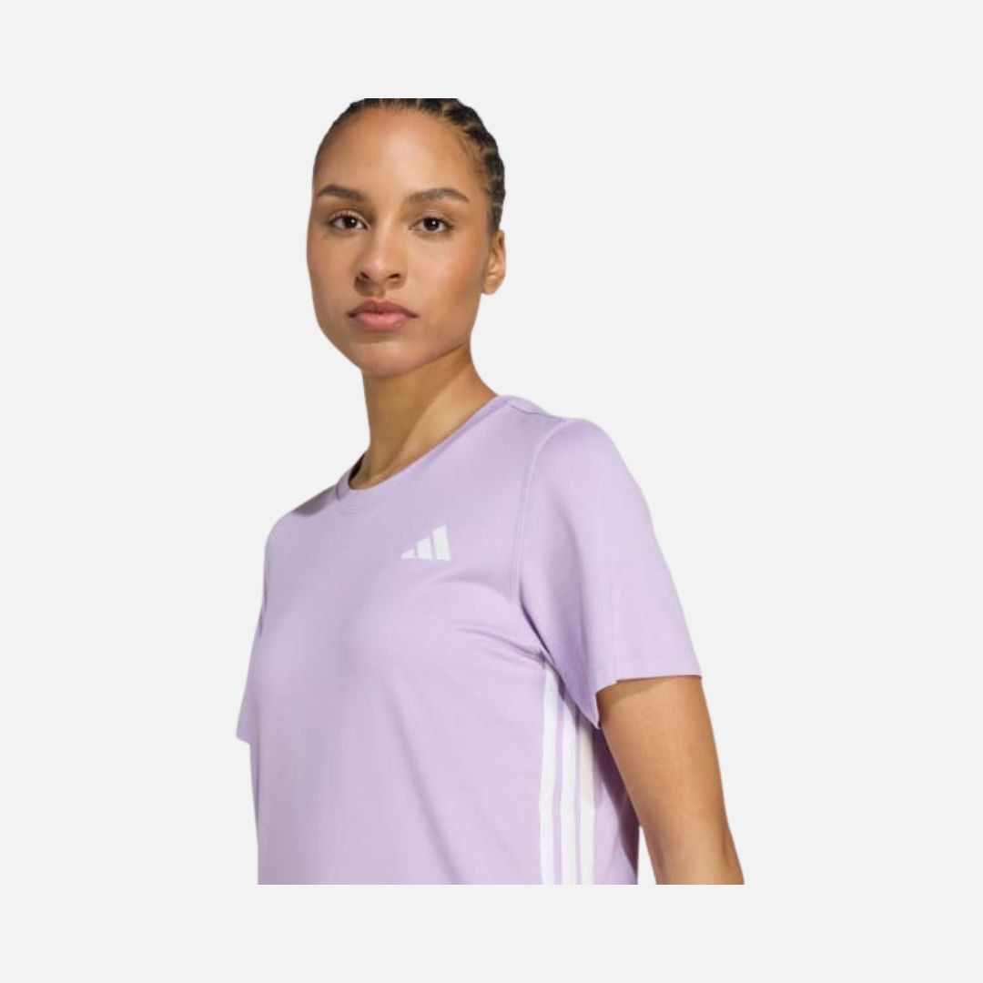 TRAIN ESSENTIALS 3-STRIPES WORKOUT TEE
