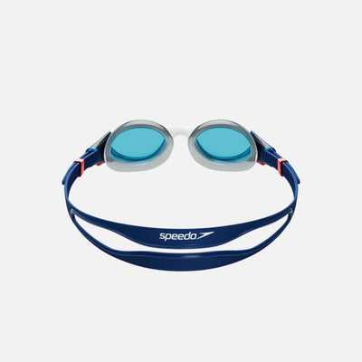 Speedo Unisex Adult Biofuse 2.0 Blue Tint Lens Swim Goggles - Blue & White